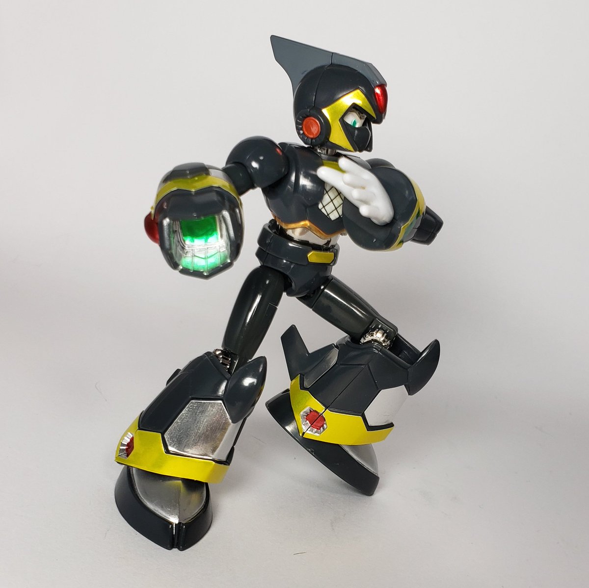 メガアーマー ロックマンX6 シャドーアーマー シール、赤を部分塗装 8