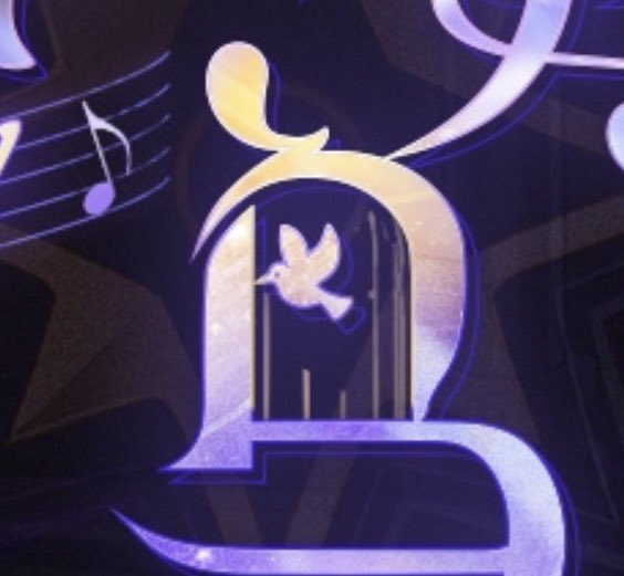 よく見たら漢字の鳥が鳥籠になっておる