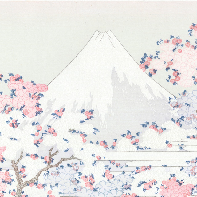 東京の桜も開花し、今週末はぽかぽか陽気。天才絵師・ #葛飾北斎 が