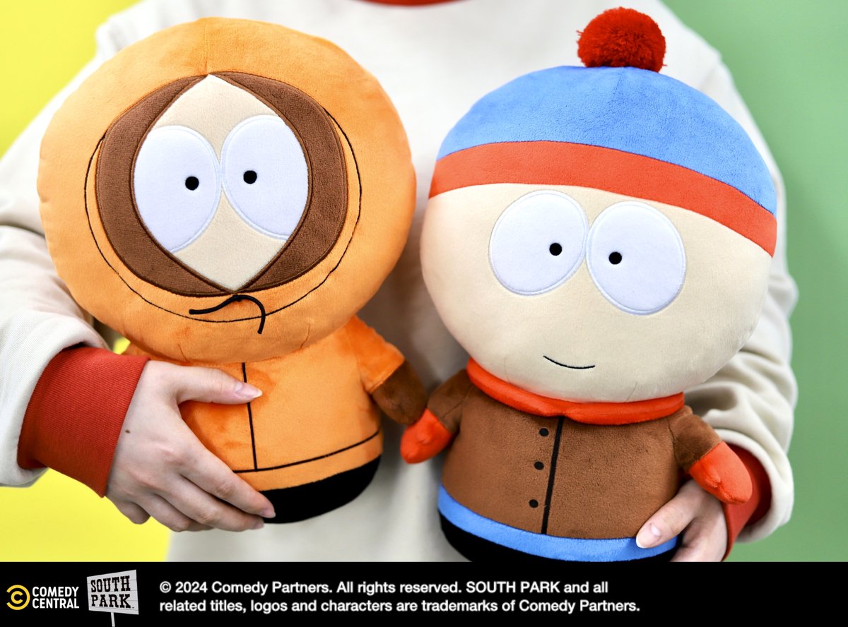 🏔4月商品紹介🏔 「サウスパークBIGぬいぐるみ (ケニー・スタン