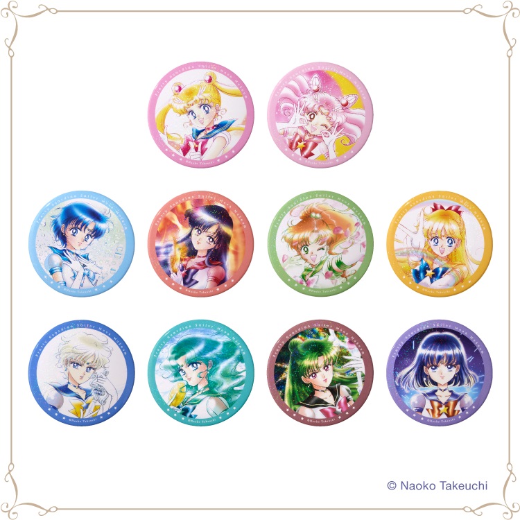 📣美少女戦士セーラームーン ミュージアム 商品紹介💖／ 💎缶バッジ