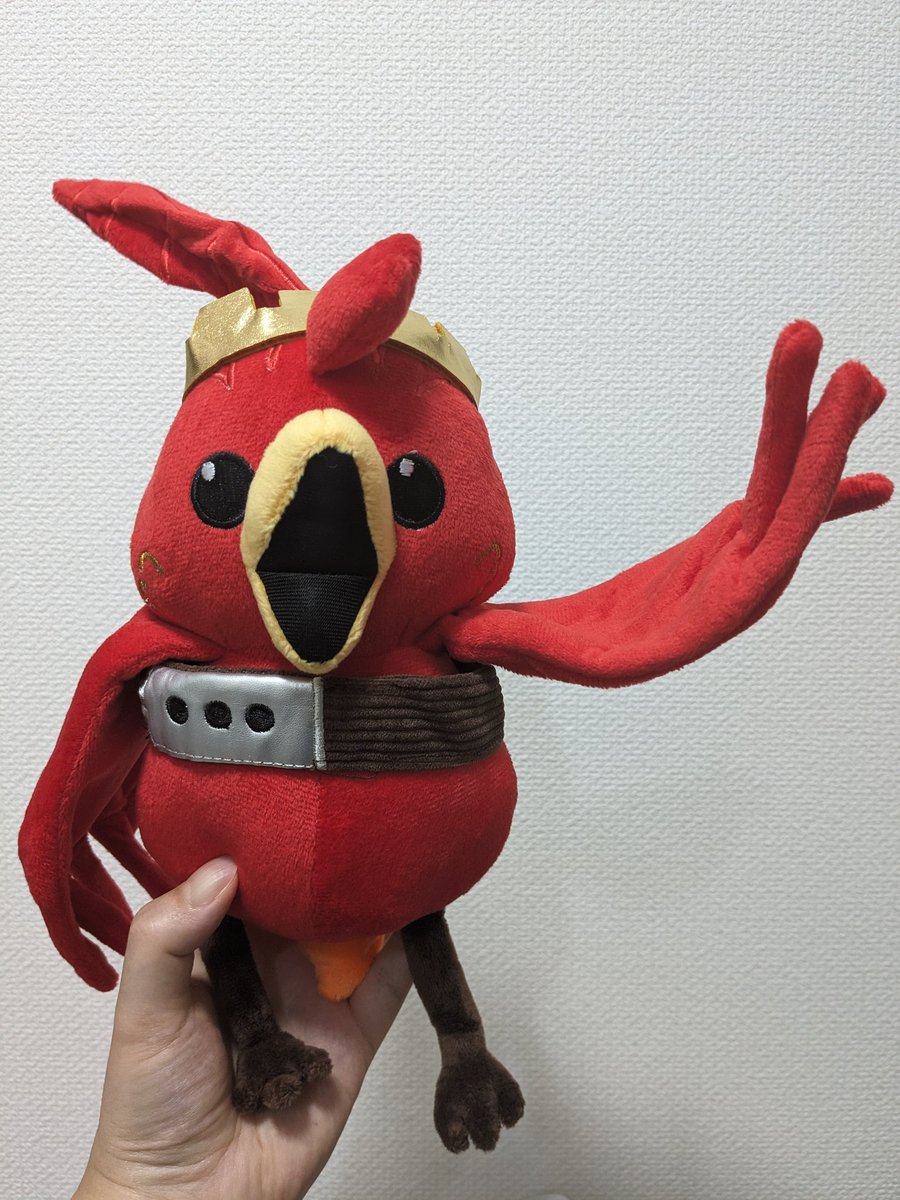 コッコルピアぬいぐるみのサンプル2号をいただきました。ありがとう