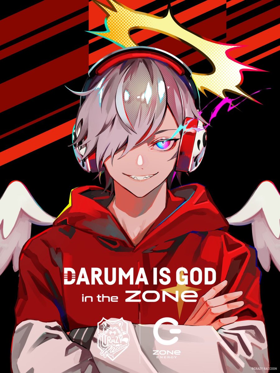 ZONeエナジー x Crazy Raccoonのコラボ情報解禁されました！ だるまい
