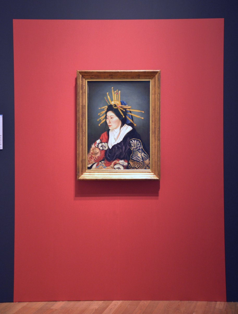 修復後初お披露目「花魁」〗 重要文化財でもある、高橋由一 「花魁