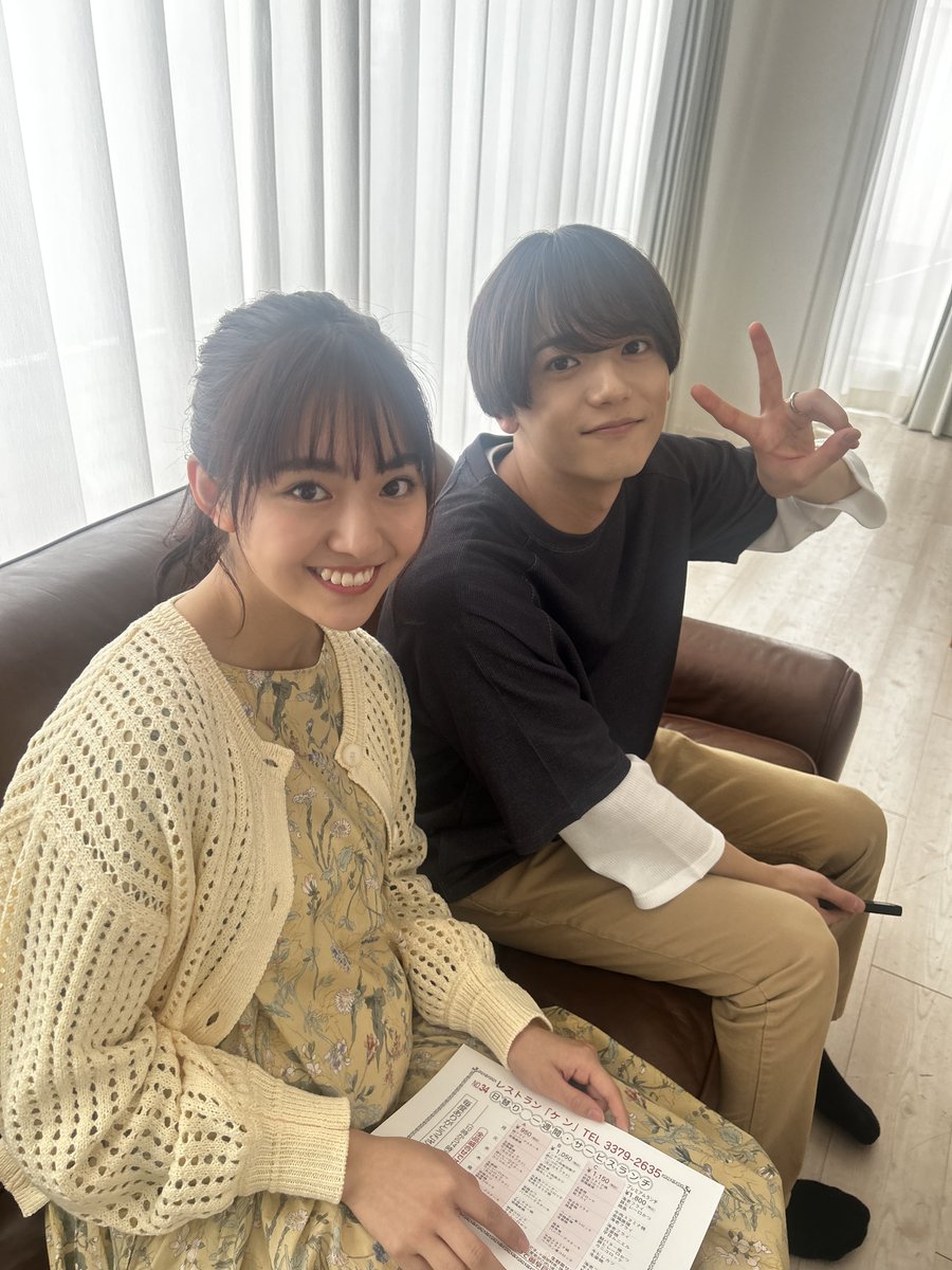 ✦ リベジョドラマ限定オフショット!!📸✨ #中島颯太 #豊田ルナ *+