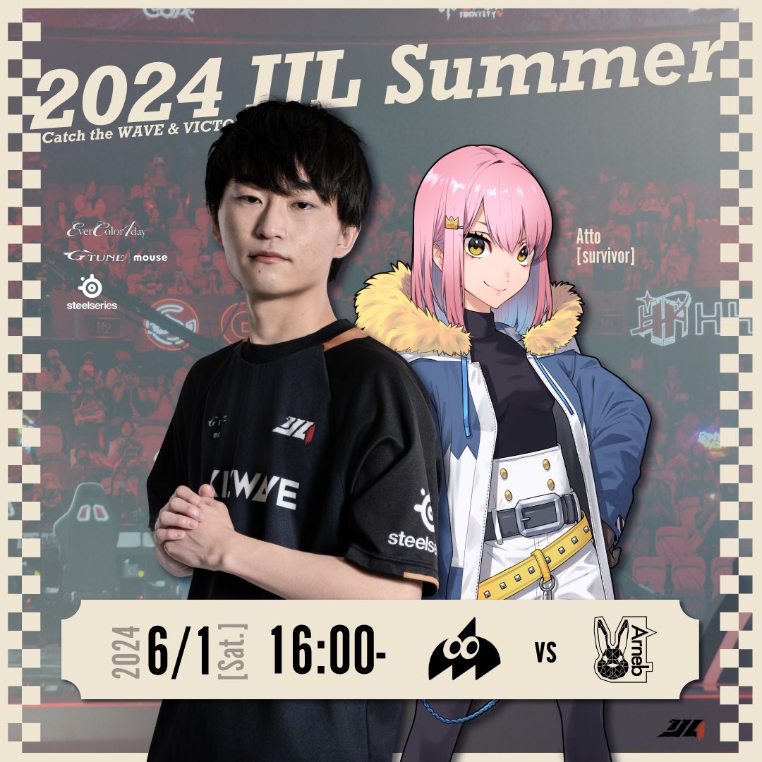 🎪 #2024夏季IJL 🎪】 ⏰ 16:00~ 🆚AWG 2戦目はCOAⅦで同じグループに