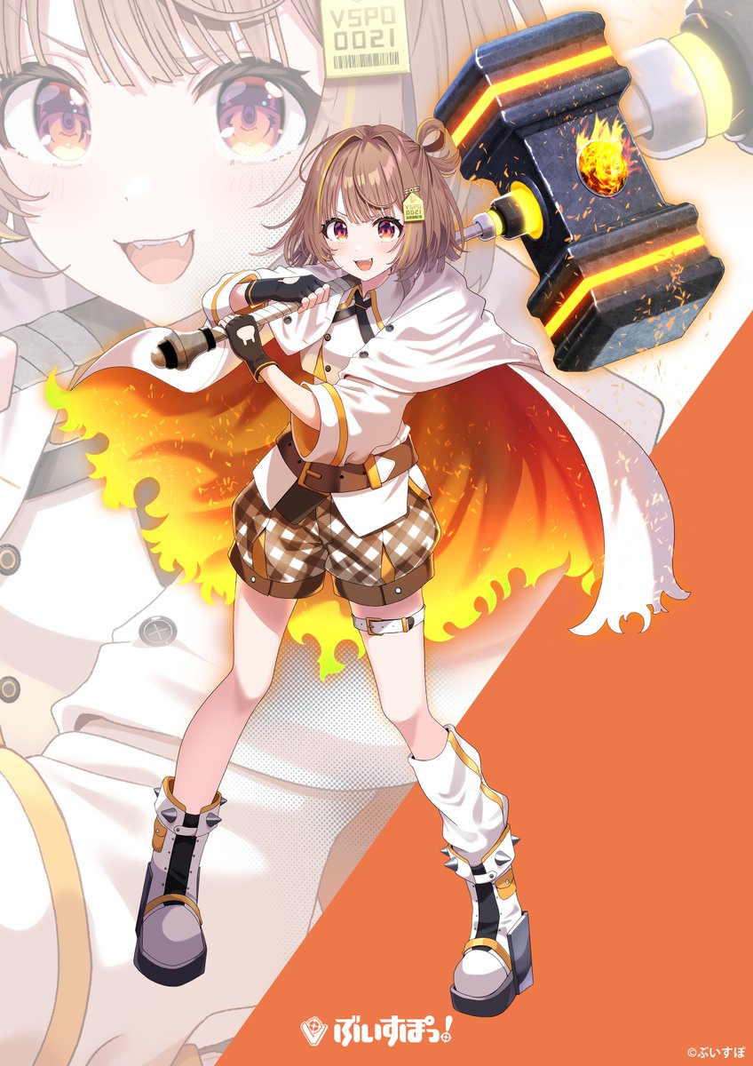 🫠千燈ゆうひ立ち絵公開🐞】 千燈ゆうひのぶいすぽ統一立ち絵を公開