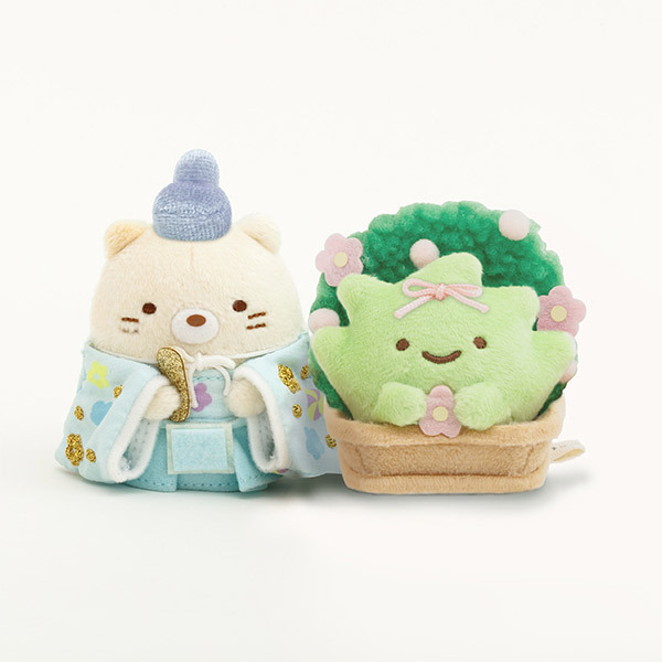 本日受注発売開始／ すみっコぐらしの、ひなまつりぬいぐるみが登場