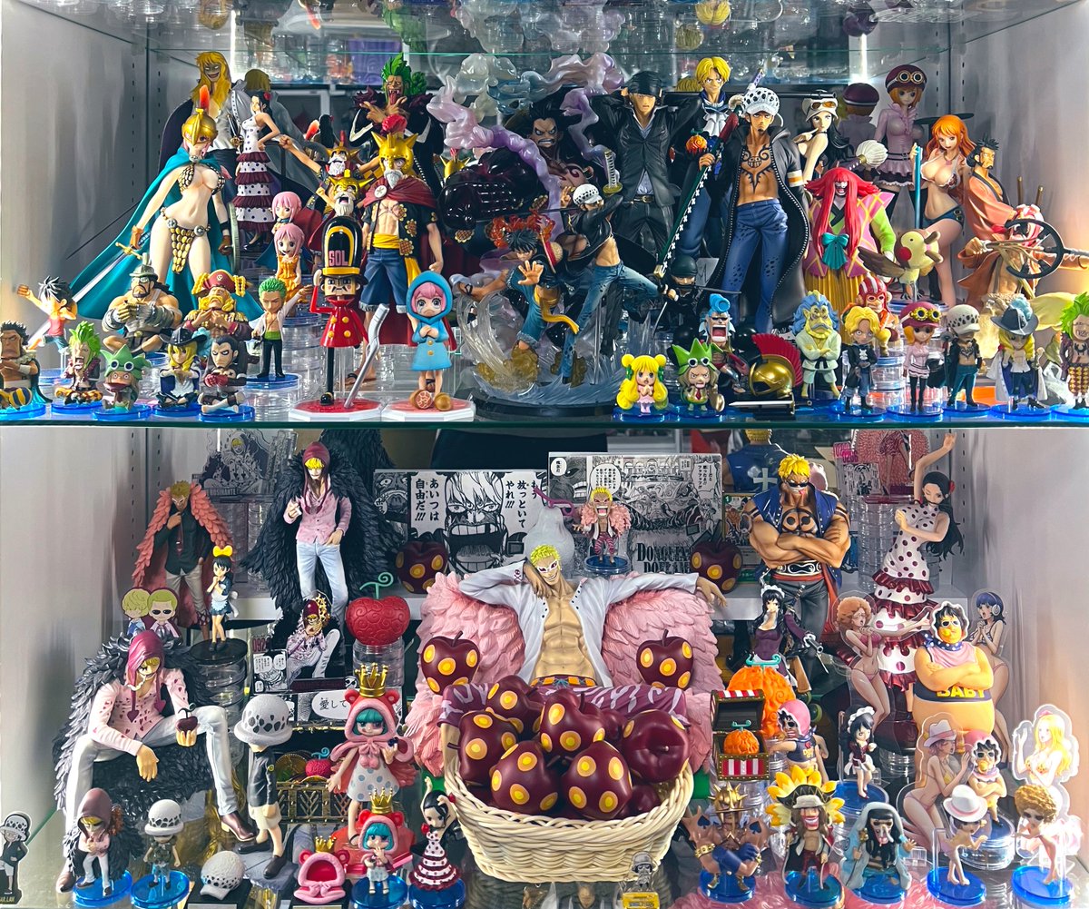 ドレスローザ編ディスプレイ更新🤖✨ ワーコレとかかなり増えた