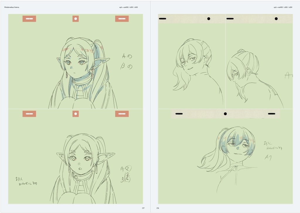 葬送のフリーレン 総作画監督&アクションディレクター 仕事集