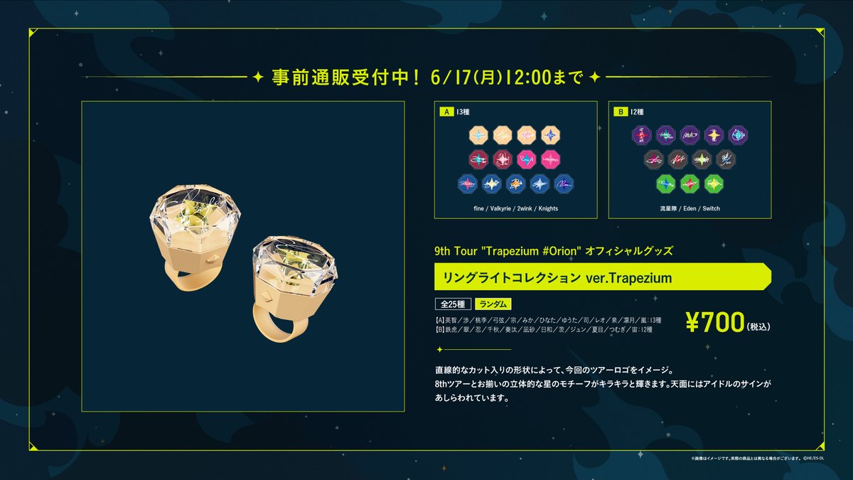 グッズ紹介】 ┈ ┈ ┈ ┈ ┈ ┈ ✧ リングライトコレクション ver