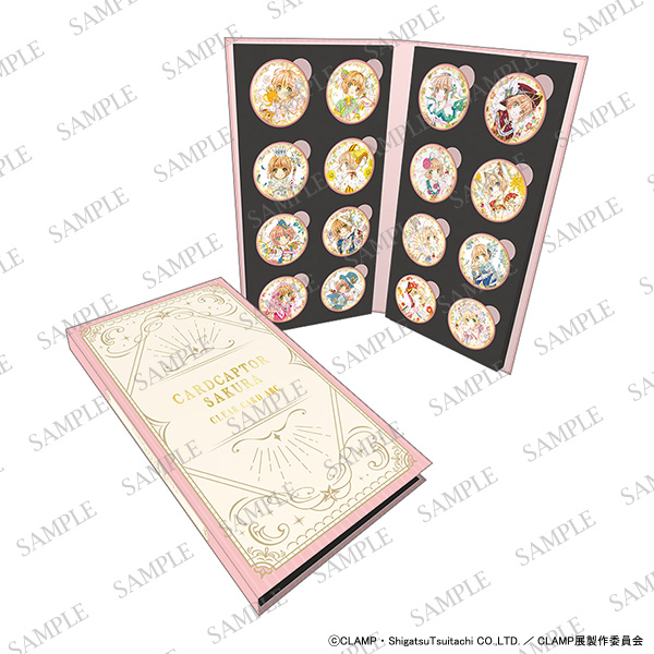 ◤#CLAMP展 商品情報◢ 【受注商品】缶バッジセット 『カード