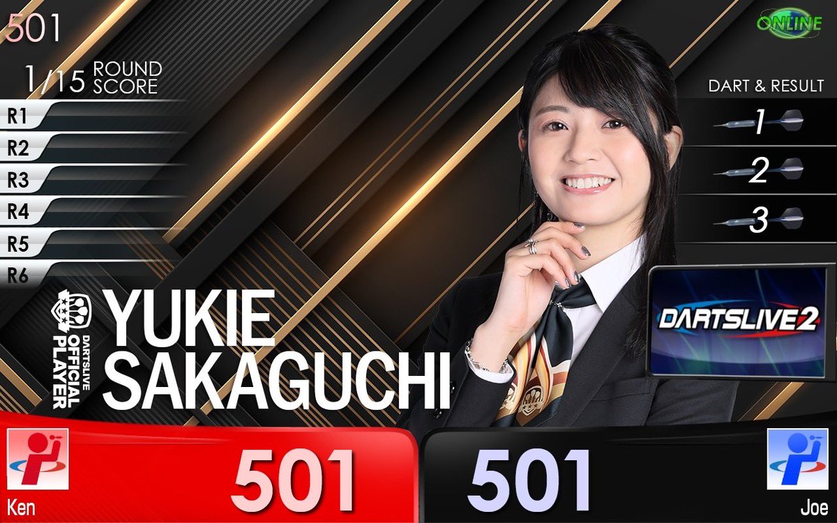 ご参加される方々は DARTS LIVE OFFICIAL PLAYERのテーマ、エフェクト