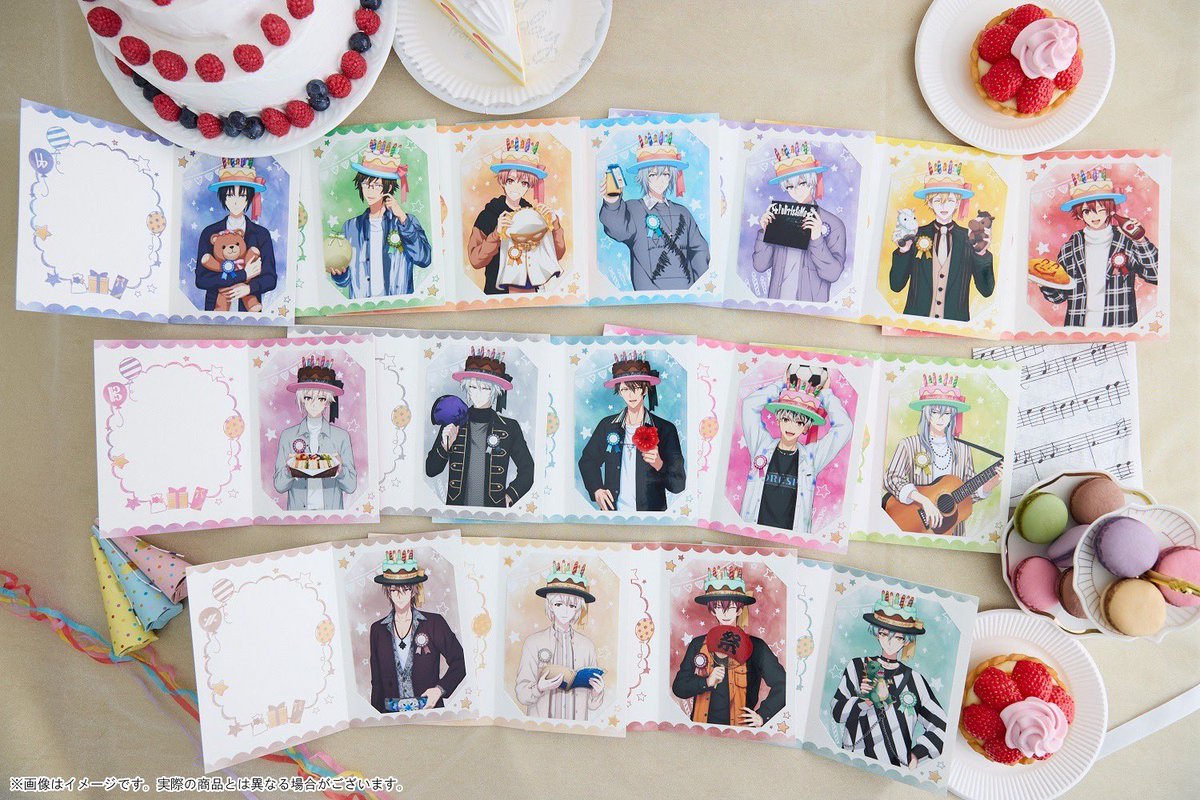 商品紹介】 「バースデーカードブロマイドコレクション 16 IDOL ALBUM