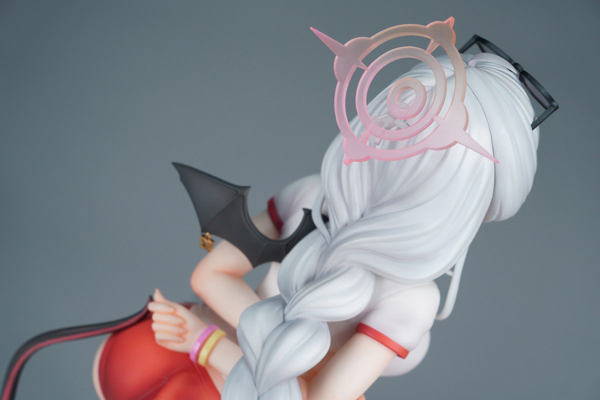 ブルーアーカイブ 黒舘ハルナ 体操服ver. WF2024夏にて、未塗装未組立