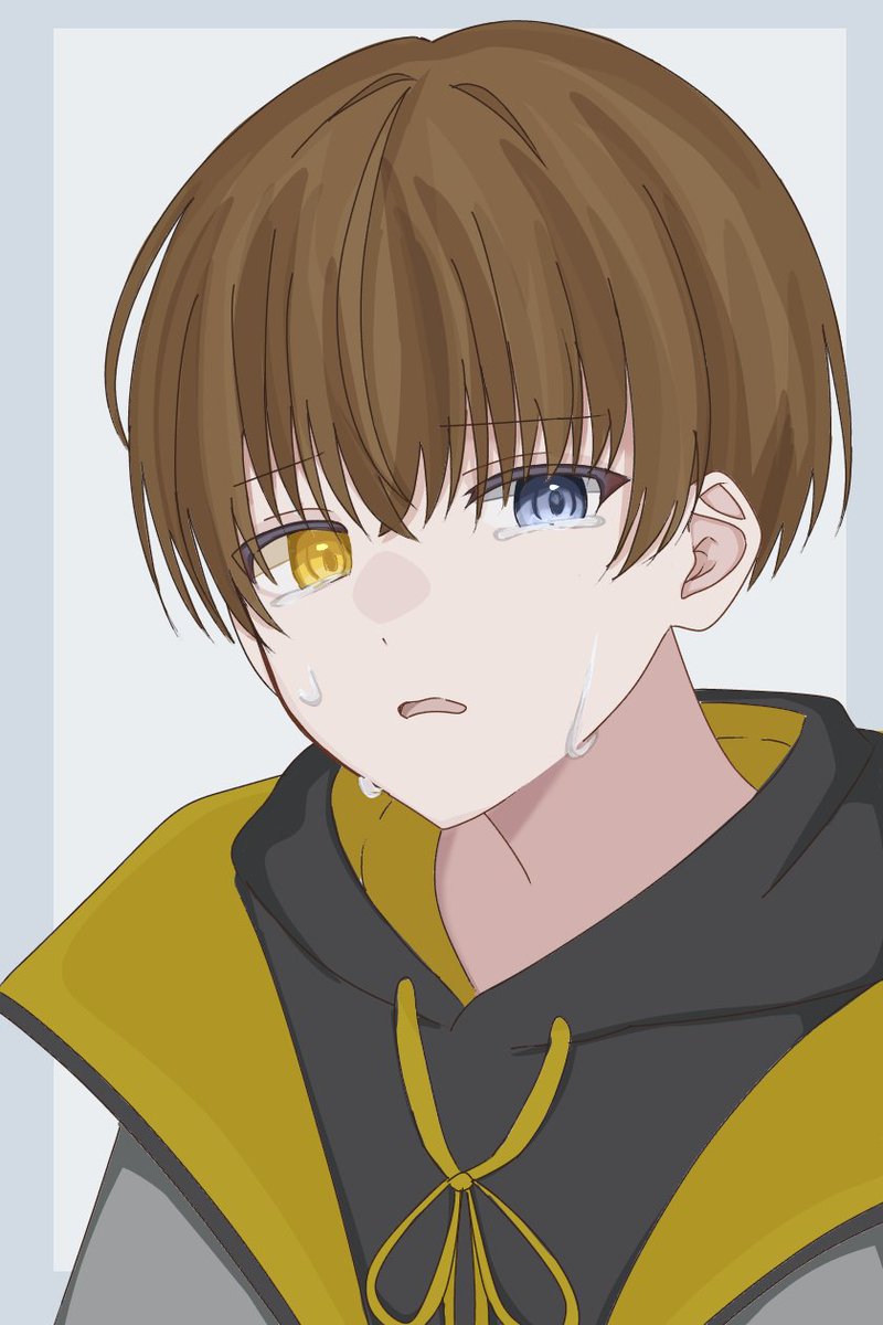 ナイアの尊さを絵だけで表現してみたかった。 ＃ナイトアウル #ハンド