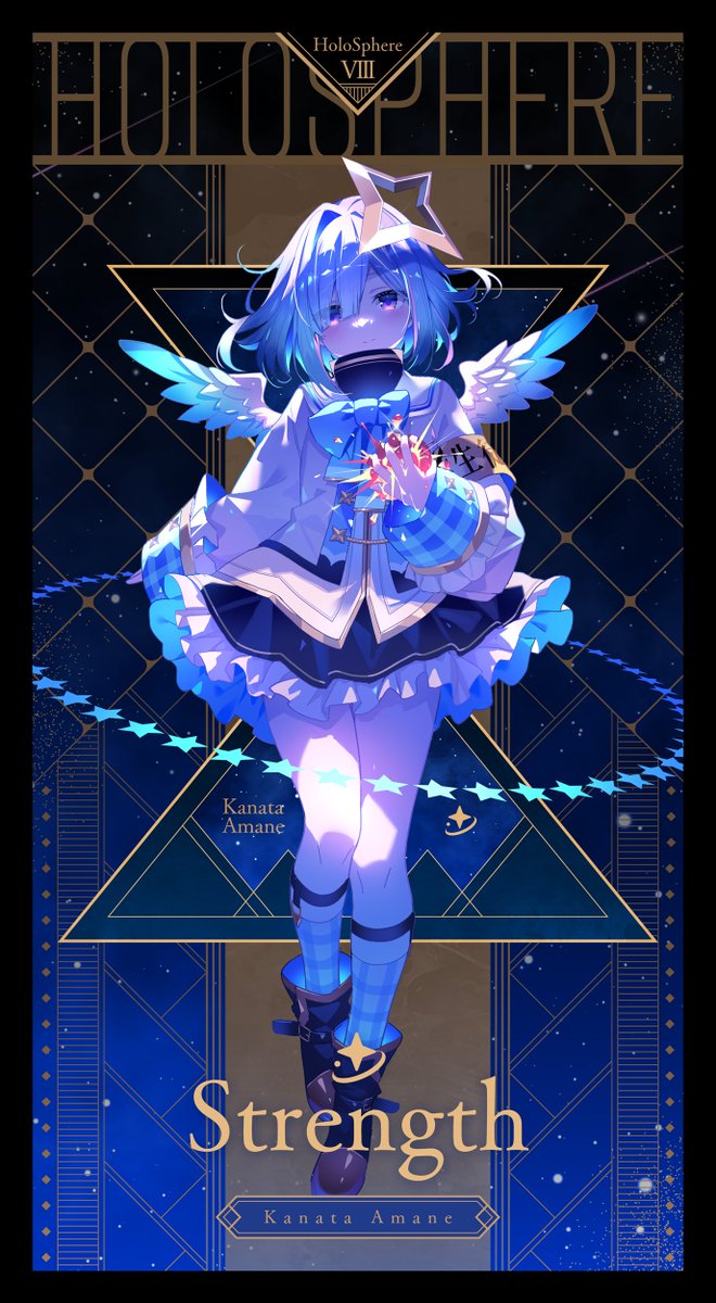 タロットカードシリーズ】 8 力 STRENGTH 天音かなた💫 (※サムネイル