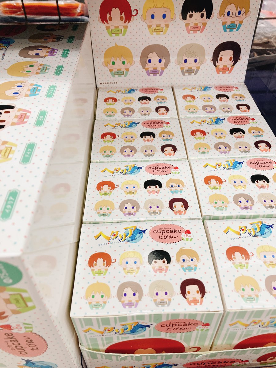 グッズ販売情報】 『ヘタリア World☆Stars』より ・カップケーキたぴ