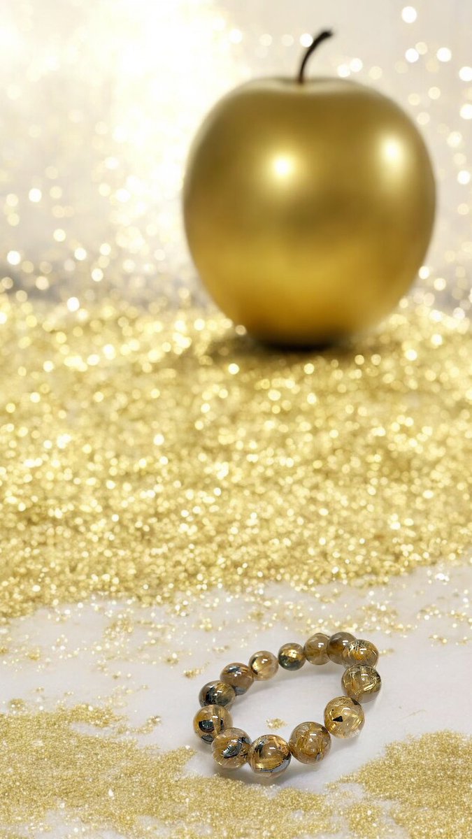 金運爆上がり #開運レイキ画像 効果あり報告多数はルチル！！ 最強金運