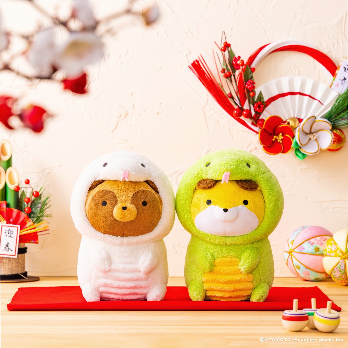 早くも来年2025🐍ハッピーバッグ 受注販売のご案内です ▽#タヌキと