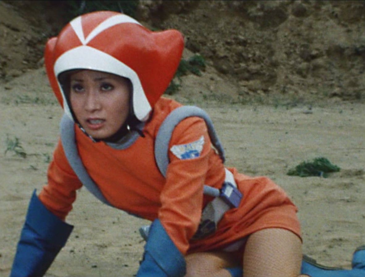 トリプルファイター #オレンジファイター #早瀬ユリ 🌛夜の🟠オレンジ