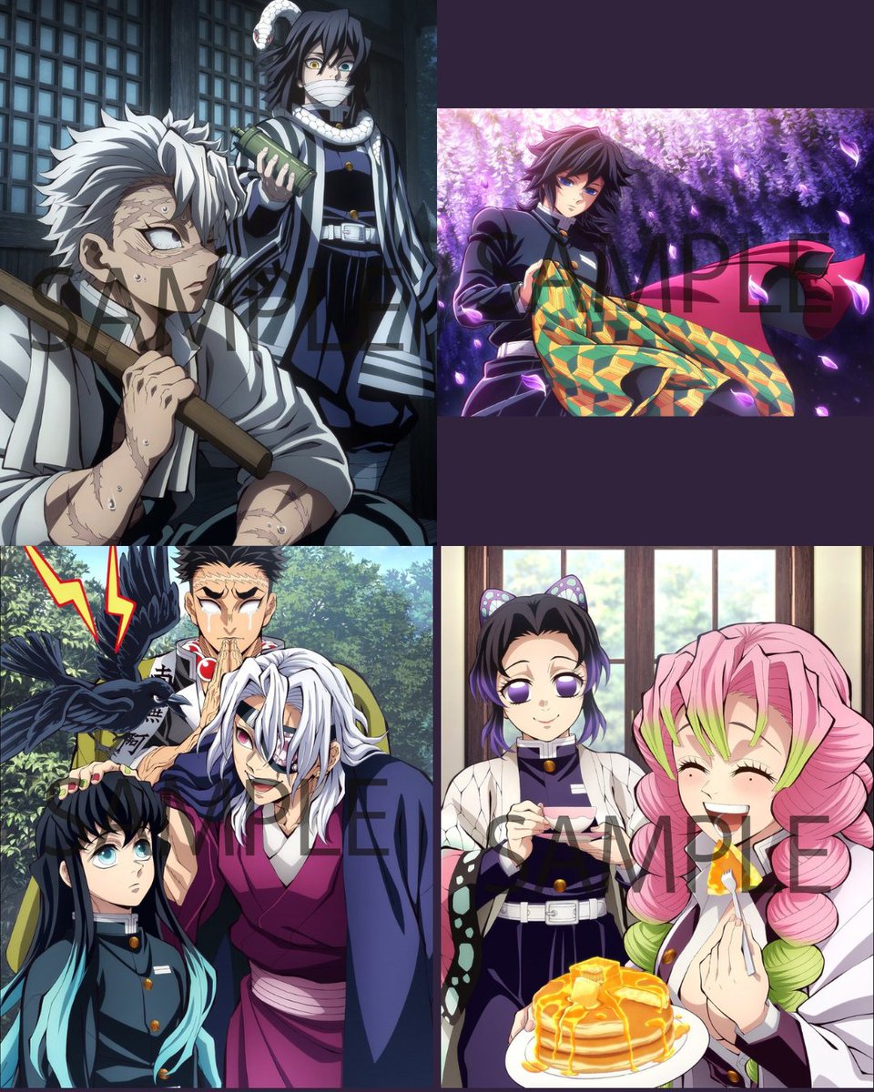 テレビアニメ「鬼滅の刃」柱稽古編 Blu-ray＆DVD店舗別購入特典 描き