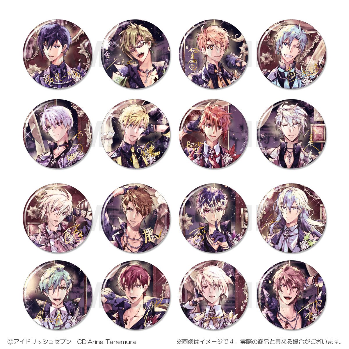 商品紹介】 [8th Anniversary]「缶バッジコレクション（全16種