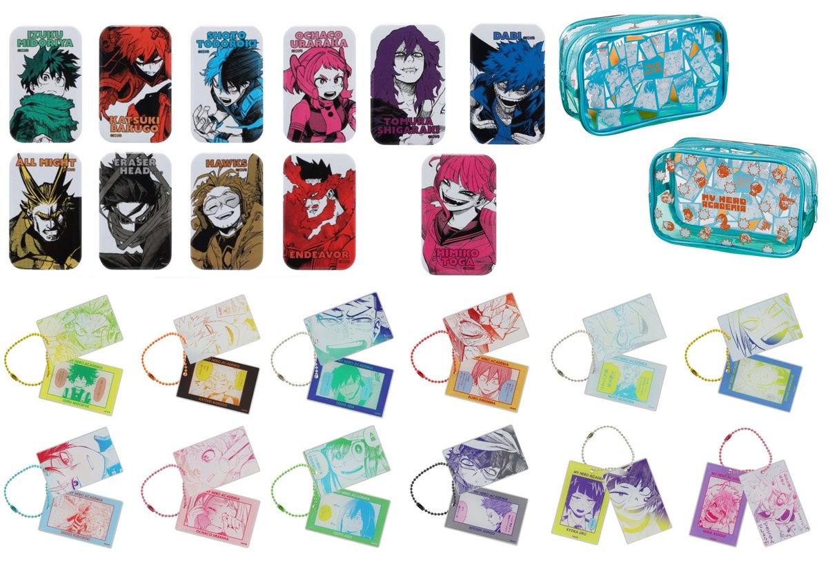 Jヒーロー夏祭り 2024 ヒロアカ 新商品 明日8月13日から以下商品が発売