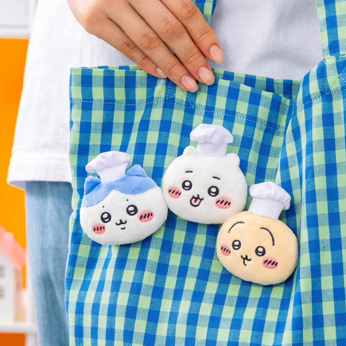 🍳新商品🍳 『#ちいかわレストラン コックさんなぬいぐるみおかお