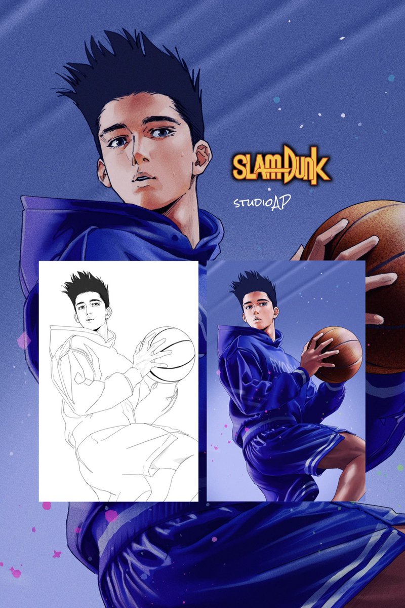 仙道彰③ セル画 アニメ スラムダンク