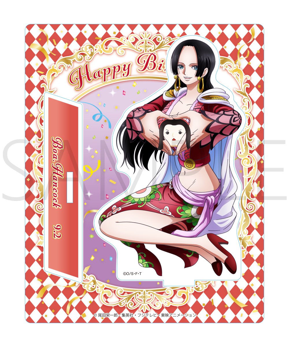 新商品】麦わらストア限定 ワンピース バースデーアクリルスタンド[9.2