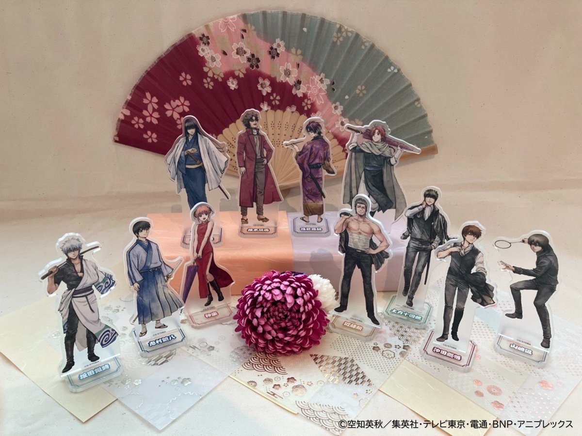 銀魂 キャラポップストア】 ✨商品紹介②✨ 本日は「マットアクリル