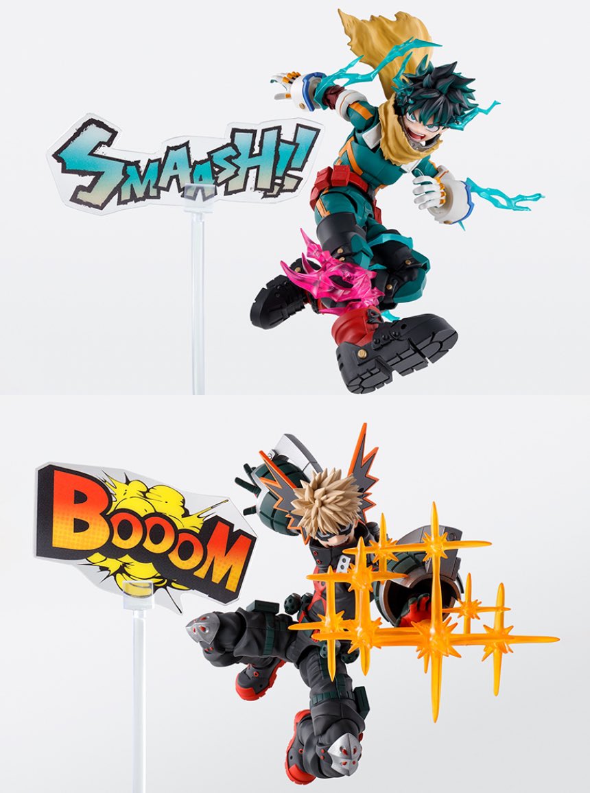 S.H.Figuarts 緑谷出久＆爆豪勝己 PLUS ULTRA オプションパーツセット