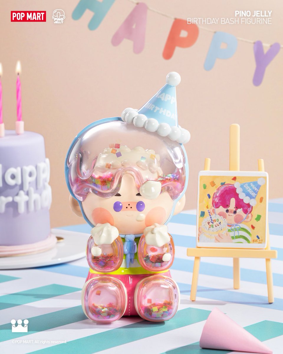 🆕PINO JELLY Birthday Bash ビッグサイズ PINO JELLY（ピノジェリー
