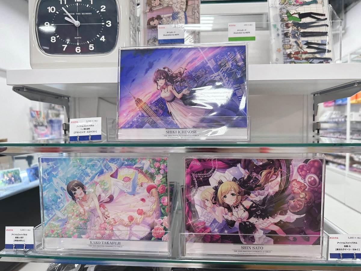 大阪日本橋店】 下記の商品が入荷しました❕ アイドルマスター