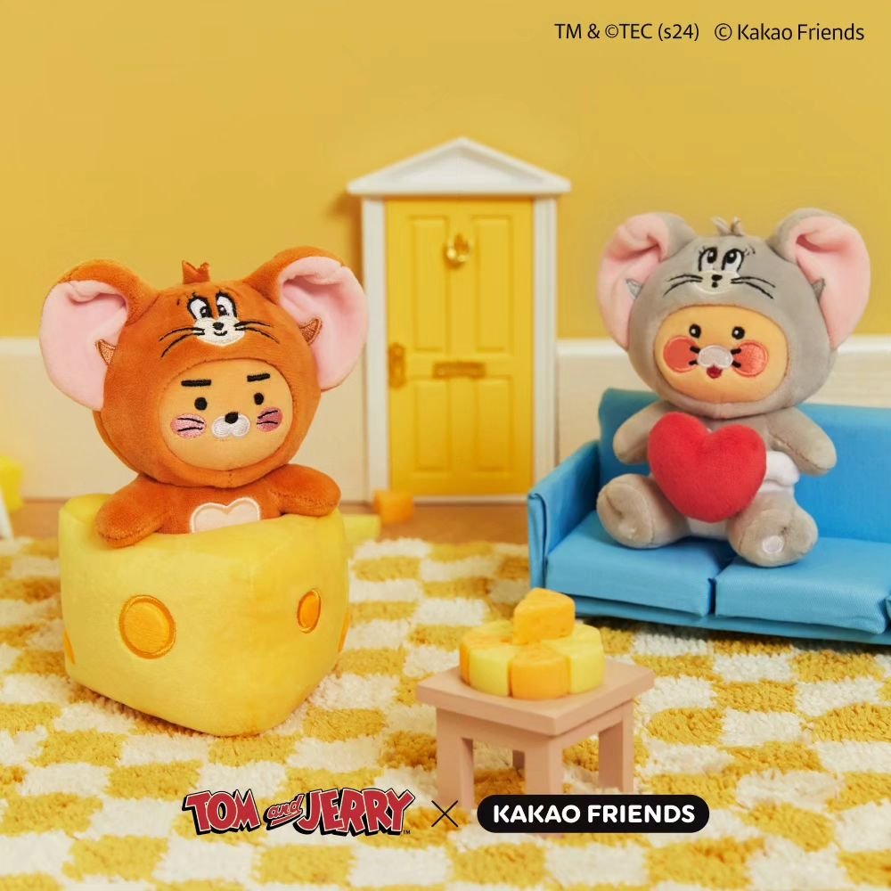 トムジェリ×カカオフレンズのコラボが可愛すぎる…😂 今日詳細が出たん