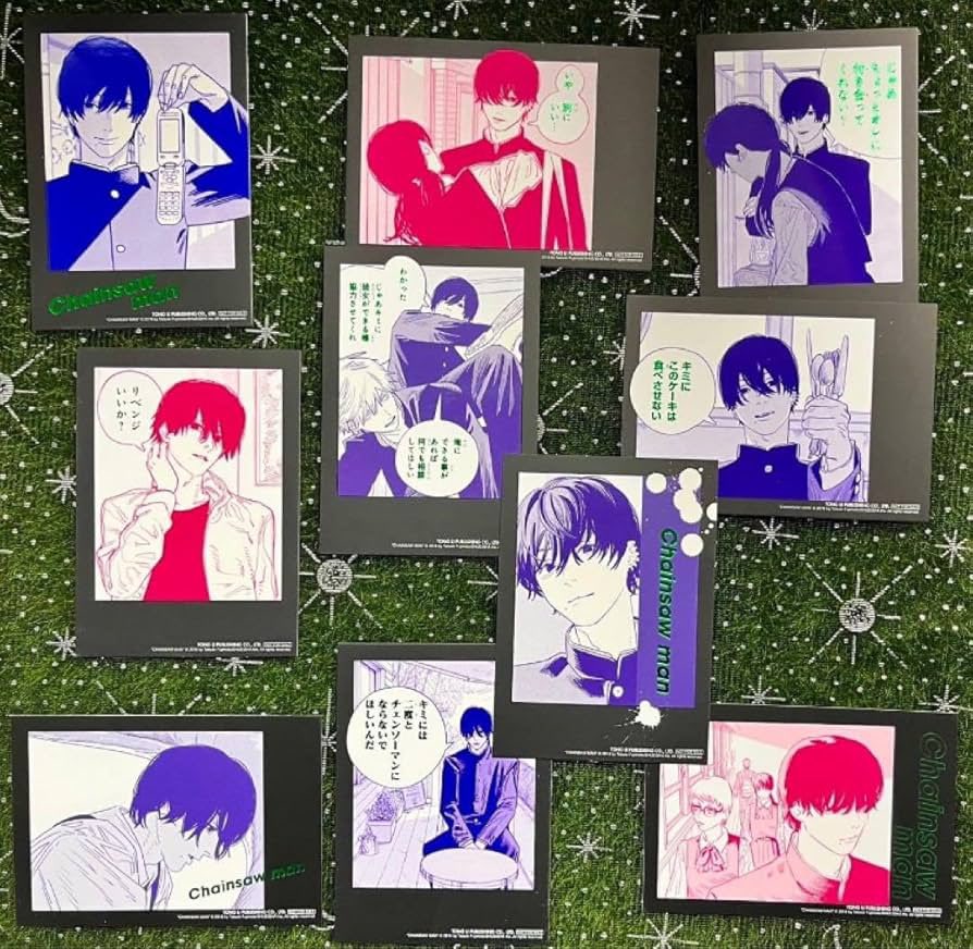 チェンソーマン 17 台湾版の特典がすごい！ 吉田ヒロフミ箔押しチェキ