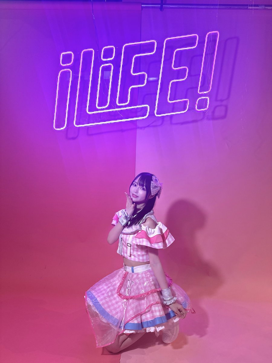 iLiFE! 新メンバー ピンク色担当になりました、 那蘭 のどか (なら