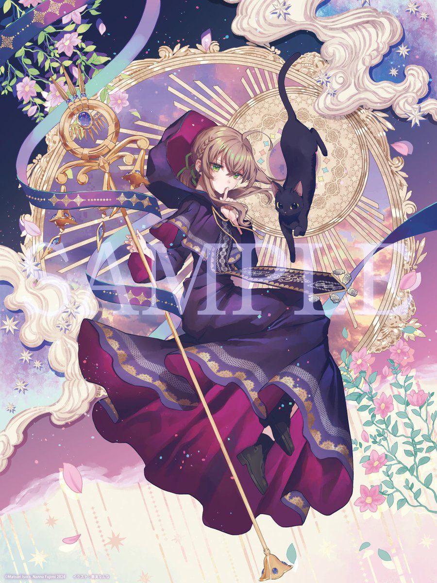 サイレントウィッチ くじ S賞 特大布ポスター モニカ サイレント