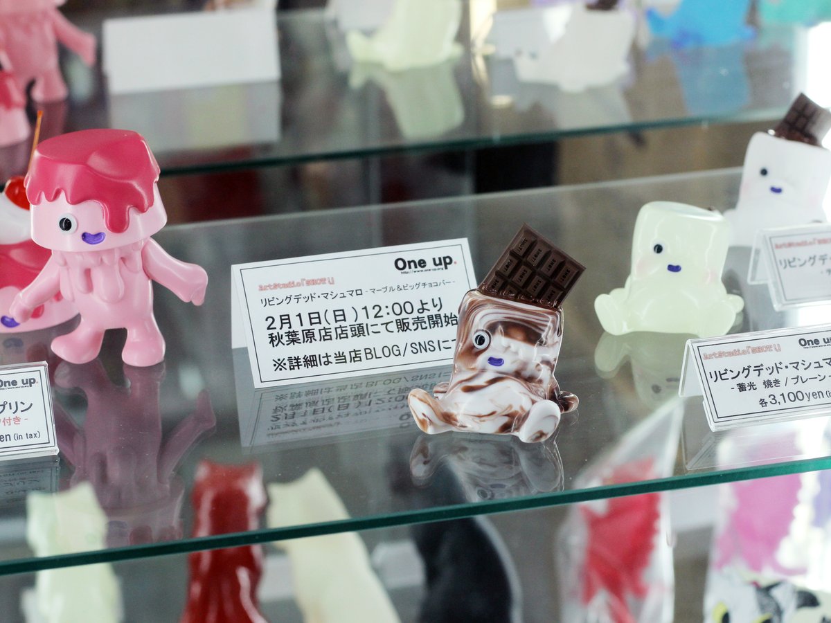 ArtStudioSHOT #リビングデッドマシュマロ #oneuptoy Art Studio「SHOT