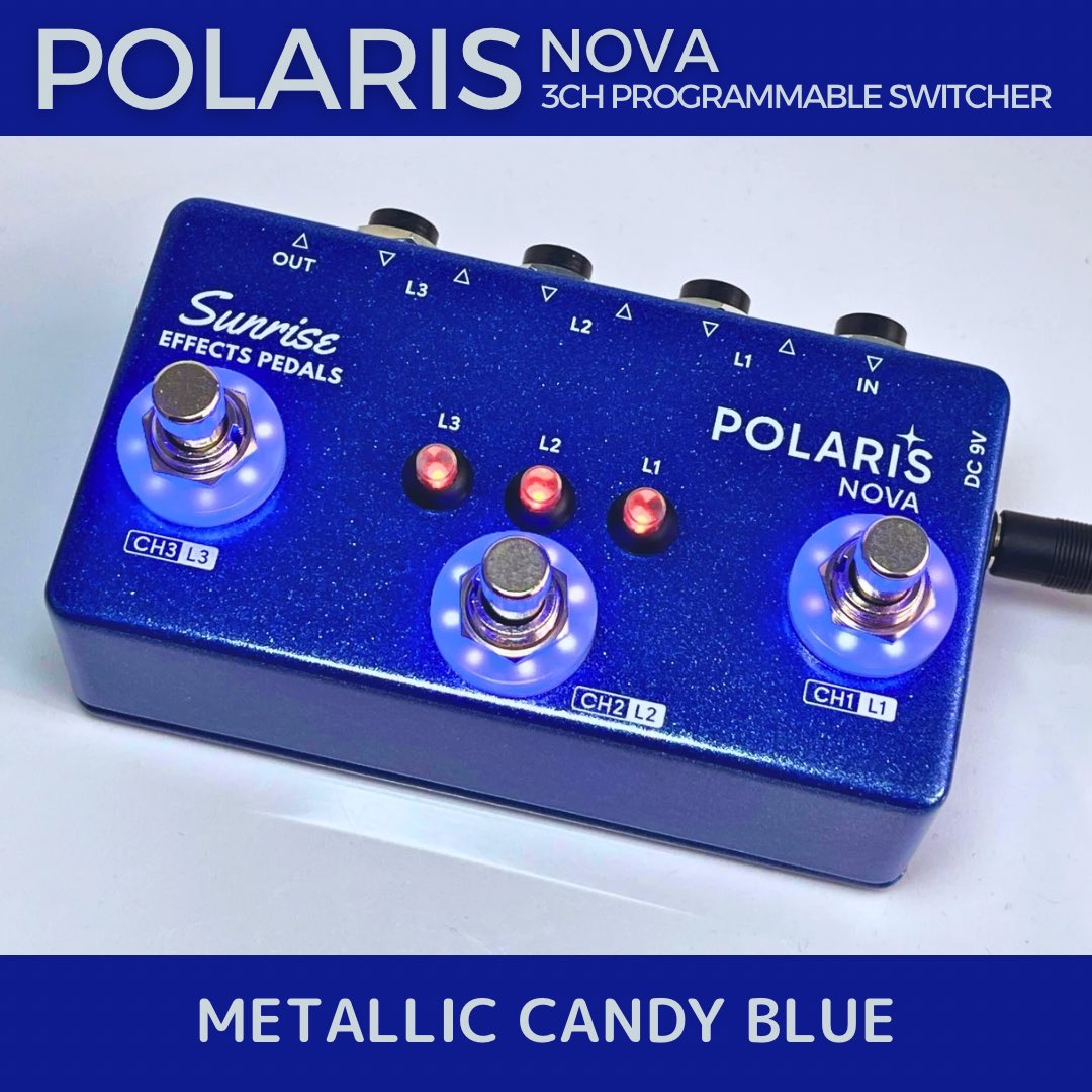 🚨再販売のお知らせ🚨／ 3ch プログラマブルスイッチャー Polaris Nova