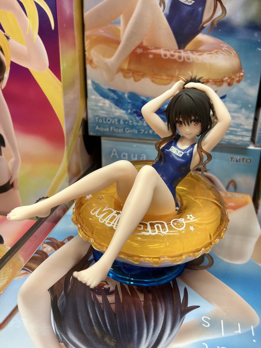 👑新景品情報📷】 #ToLOVEる Trio-Try-iT Figure―金色の闇― Aqua Float