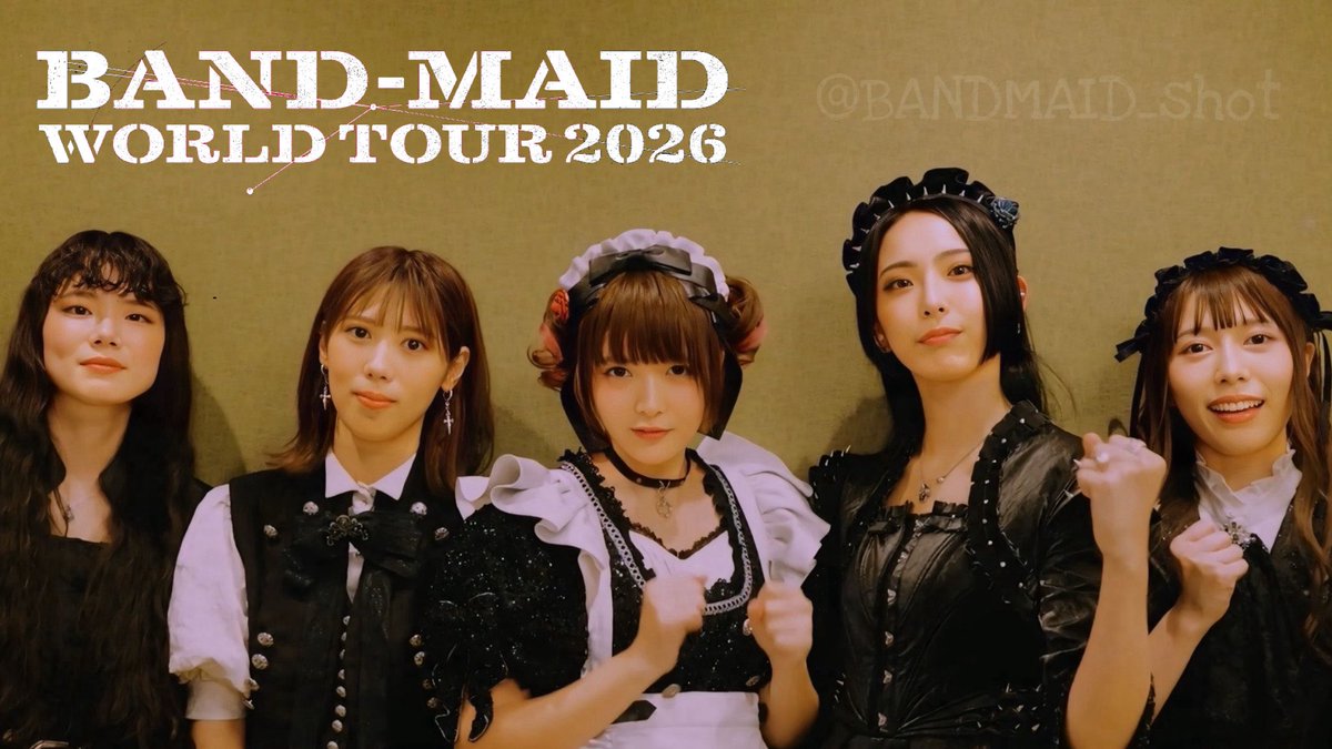 BAND-MAID_Shot (@BAND_MAID_shot) / Posts / X