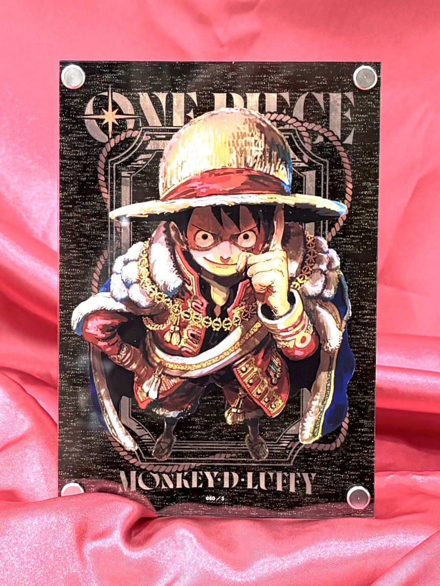 デジタル版 #ジャンプ 定期購読者限定‼️】 #ワンピース × 西陣織