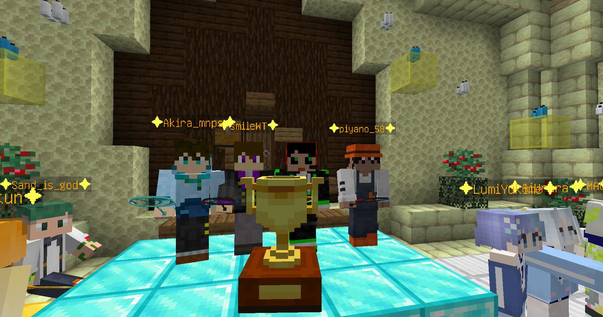 マイクラバド5年ぶりの優勝🏆 決勝シングルスの緊張感で勝ててよかった