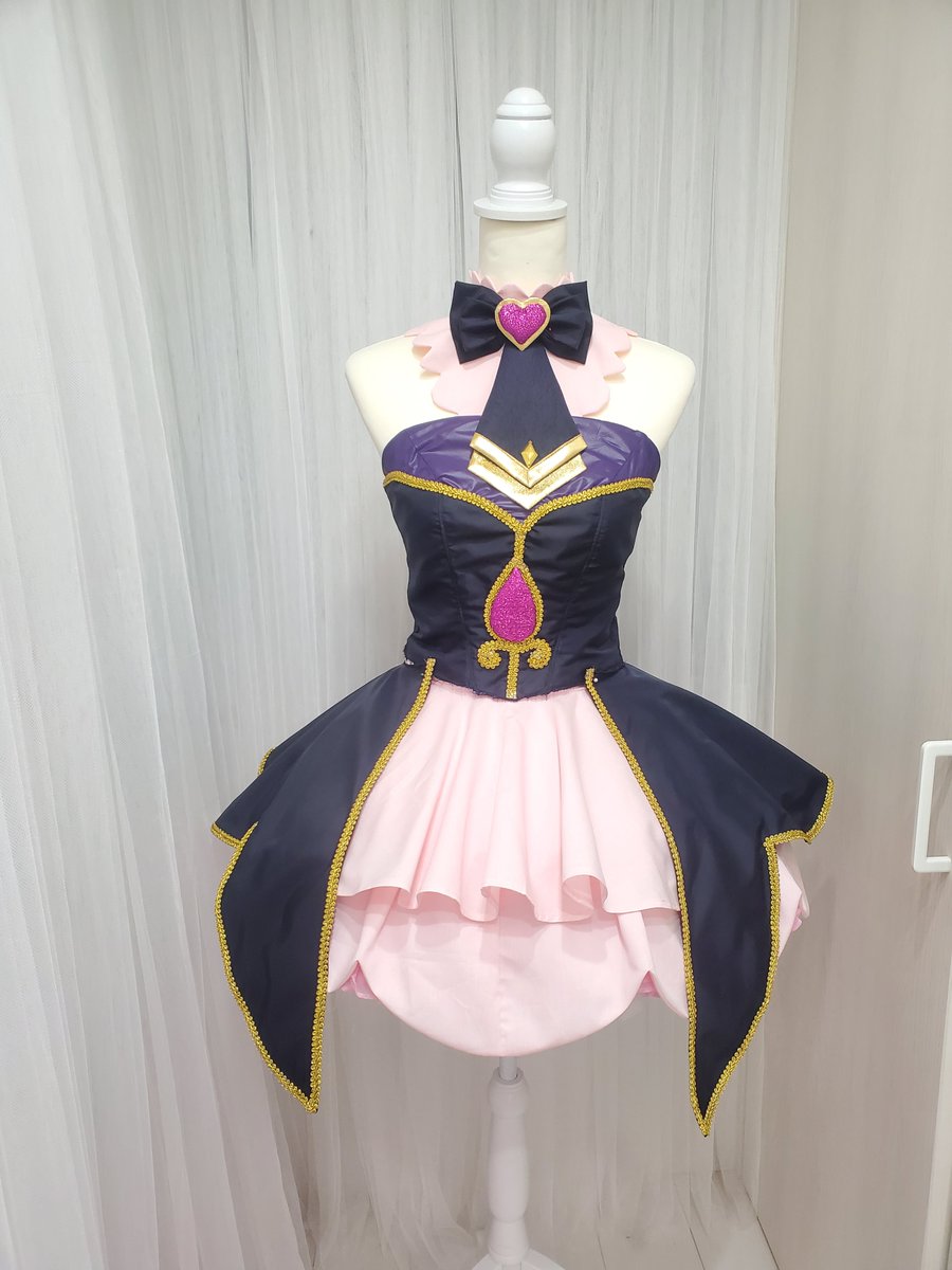 名探偵プリキュア キュアアルカナシャドウ衣装進捗 黒のスカート少し進んだ