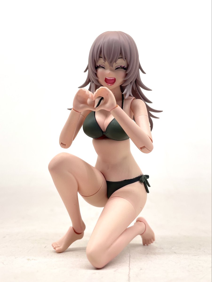 創彩少女庭園 一条 星羅【水着】ヘアアレンジVer.をウルフさんカラーで