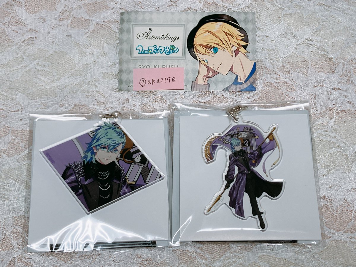 譲渡】タブナイ キャラバン トレーディングミニアクリルキーホルダー