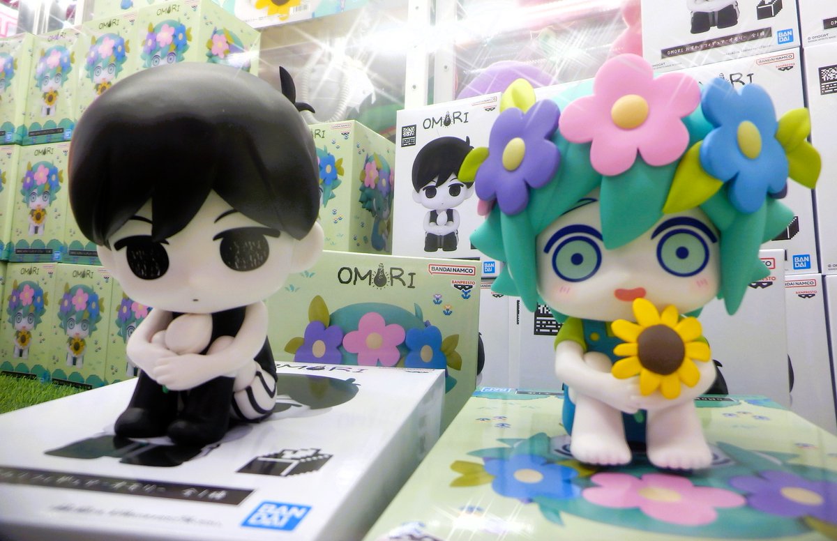 景品入荷情報】 『OMORI おすわりフィギュア-オモリ＆バジル-』 入荷