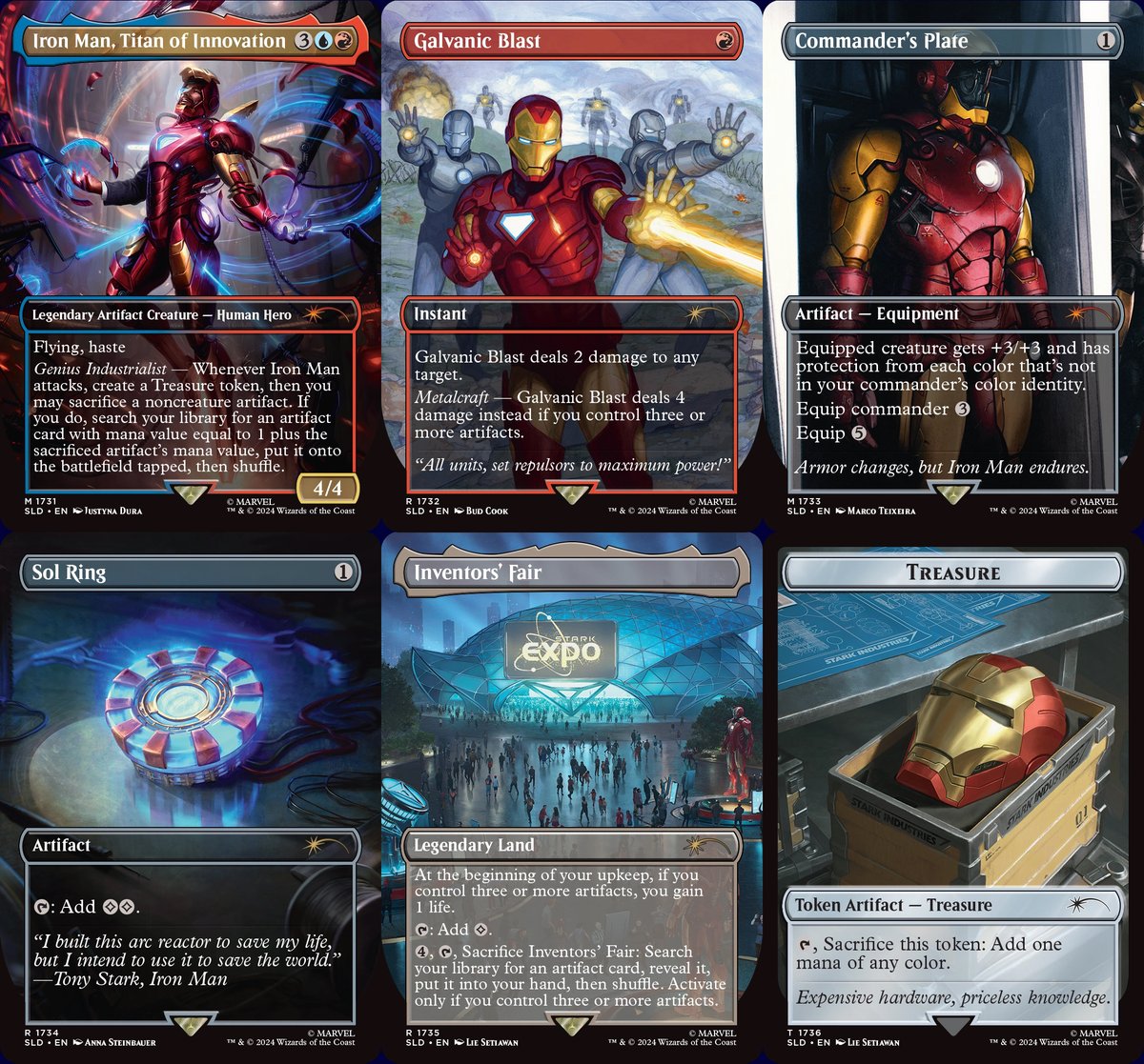 MTG x MARVEL】 飛行、速攻 これが攻撃するたび、宝物トークン1つを